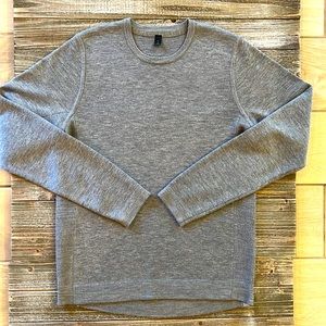 Lululemon, Mens Alpine Air Crew, M, Gray